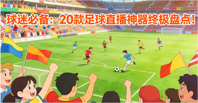 25个观看足球直播的平台/App（免费+付费）：看世界杯、英超、欧冠、欧洲杯等国内外多语言直播！