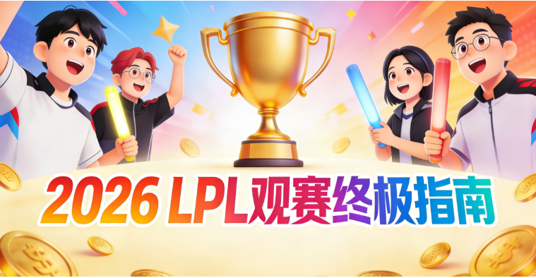 2026英雄联盟全年LPL观赛全攻略：赛程时间表、战队与新赛制、直播、购票