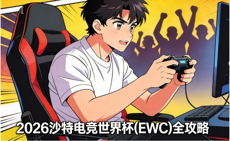 2026沙特电竞世界杯(EWC)最全指南：赛程时间表、购票、直播、25项赛事与7500万美元奖金
