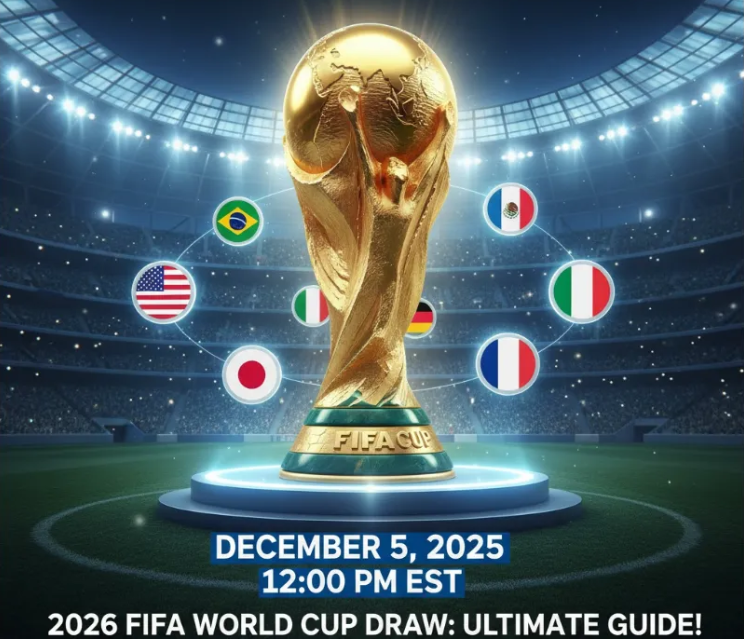 2026世界杯抽签终极指南：时间地点 + 新赛制详解 + 死亡之组预测 + 直播攻略