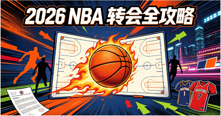 2026 NBA 转会全攻略：时间线、顶流大鱼、薪资空间（一篇看懂今夏抢人大战！）