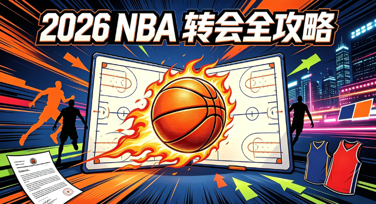 2026 NBA 转会全攻略：时间线、顶流大鱼、薪资空间（一篇看懂今夏抢人大战！）