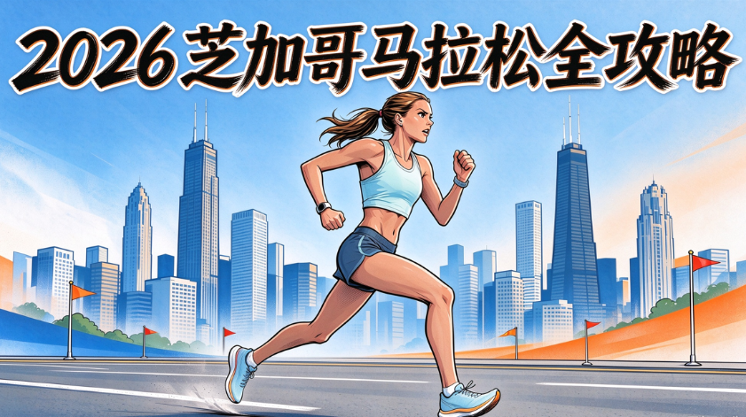 2026芝加哥马拉松全攻略：赛程、路线、奖金、直播、成绩查询与2027报名抽签指南