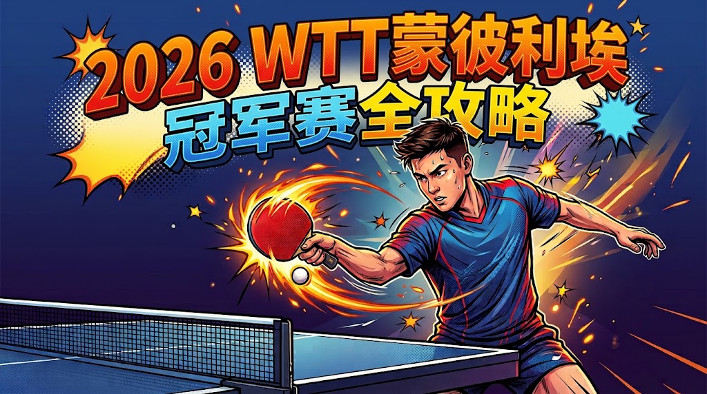2026 WTT蒙彼利埃冠军赛全攻略:赛程签表、国乒名单、直播/回放、购票与现场观赛指南