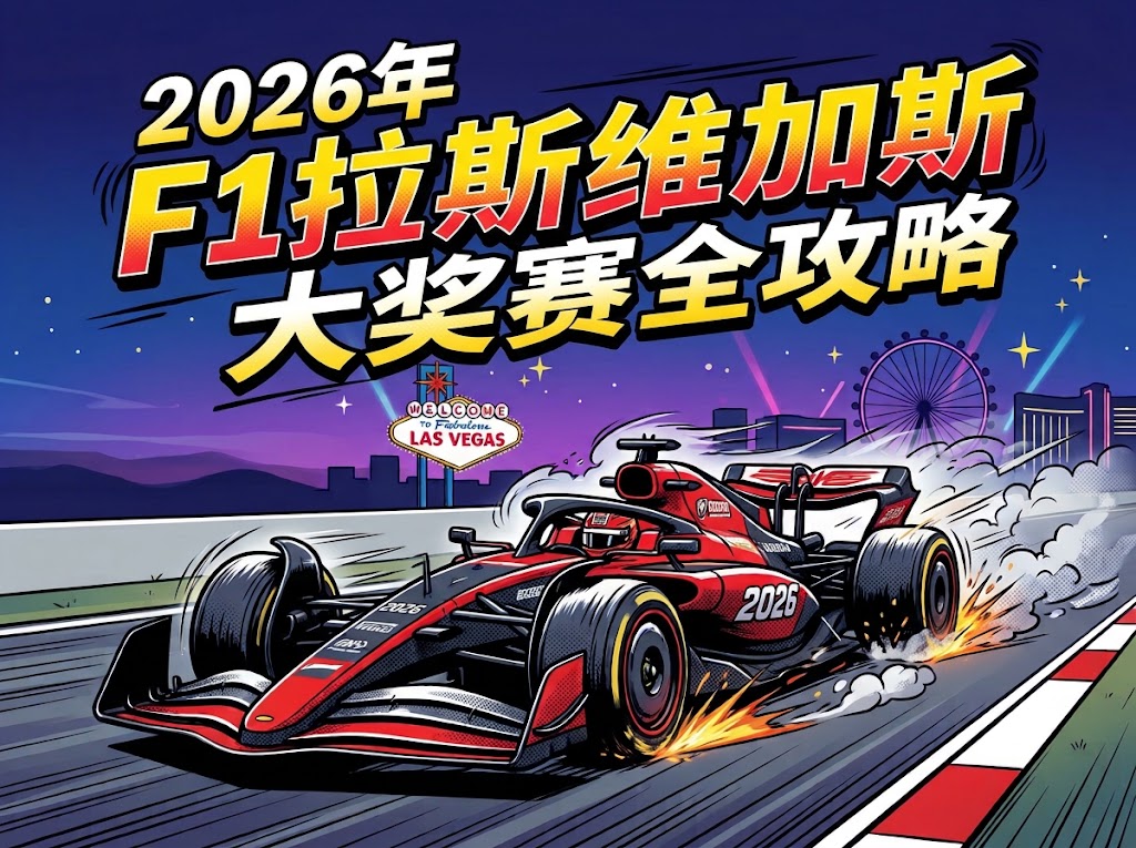 2026年F1拉斯维加斯大奖赛全攻略：赛程、赛道图、门票、最佳看台与观赛指南