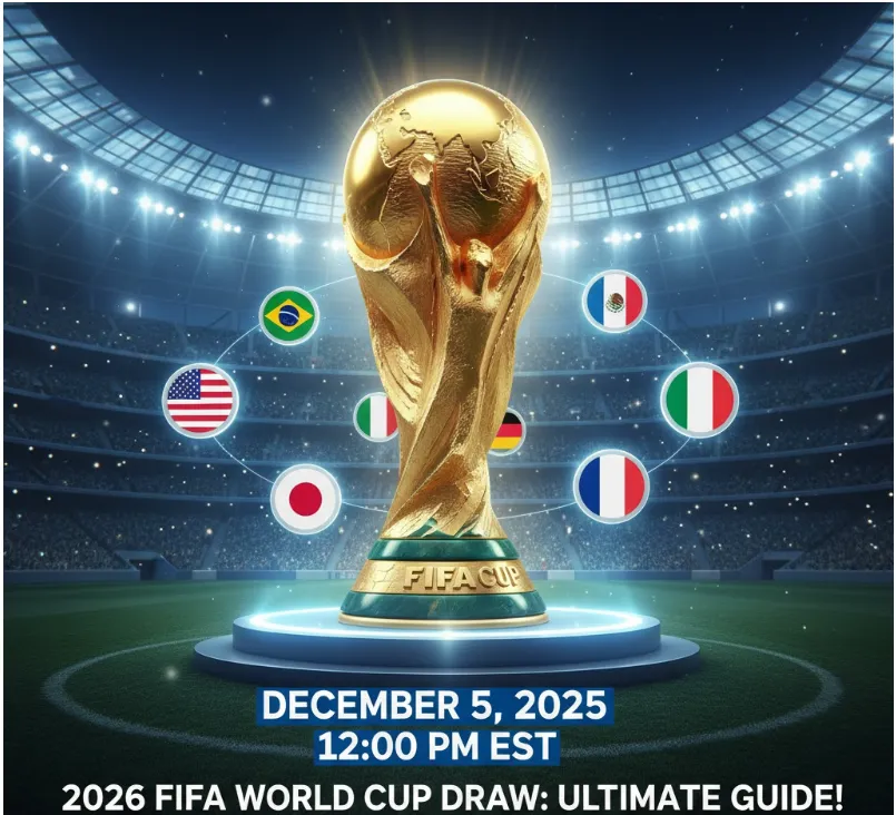 2026世界杯抽签终极指南：时间地点 + 新赛制详解 + 死亡之组预测 + 直播攻略