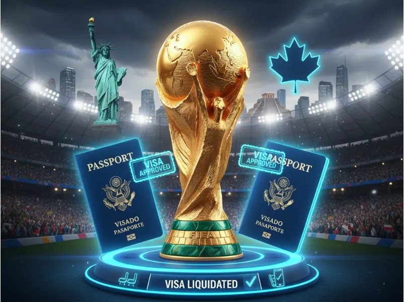 2026 美加墨世界杯签证终极攻略 - 三国互通政策 + 申请流程 + 面签技巧 + 避坑指南