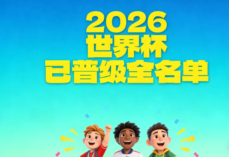 2026世界杯已晋级全名单（实时更新）：亚洲2队创历史，这些强队爆冷出局太可惜！