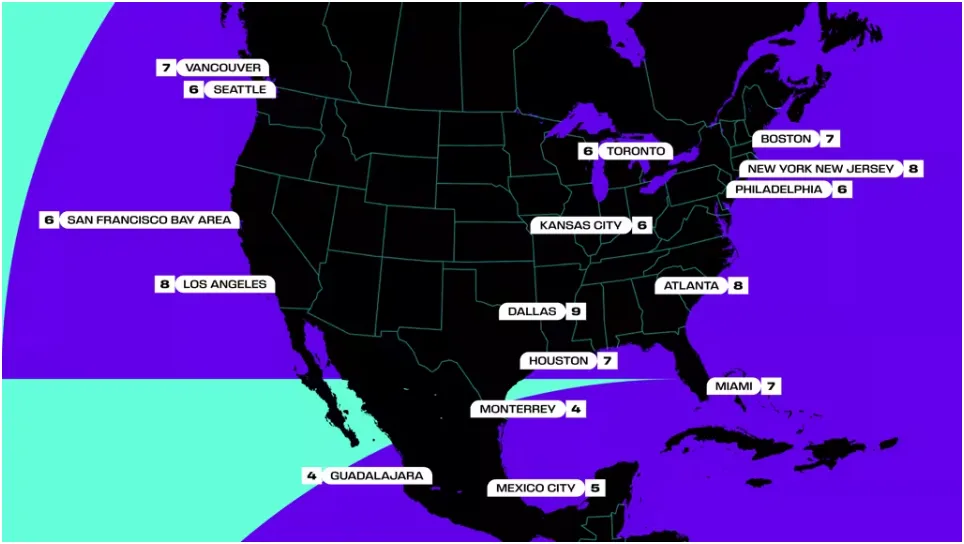 2026世界杯主办城市及场馆终极指南，附观赛旅行规划
