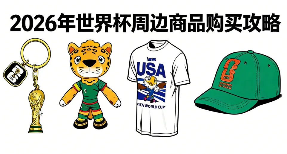 2026世界杯纪念品/球星卡/球衣/吉祥物/超值周边购买全攻略 - 官方、授权、小众渠道一次收齐！