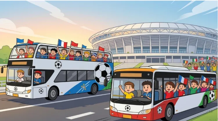 2026世界杯球场接驳车全攻略：16城停靠点、运营时间、价格、预约/预订流程