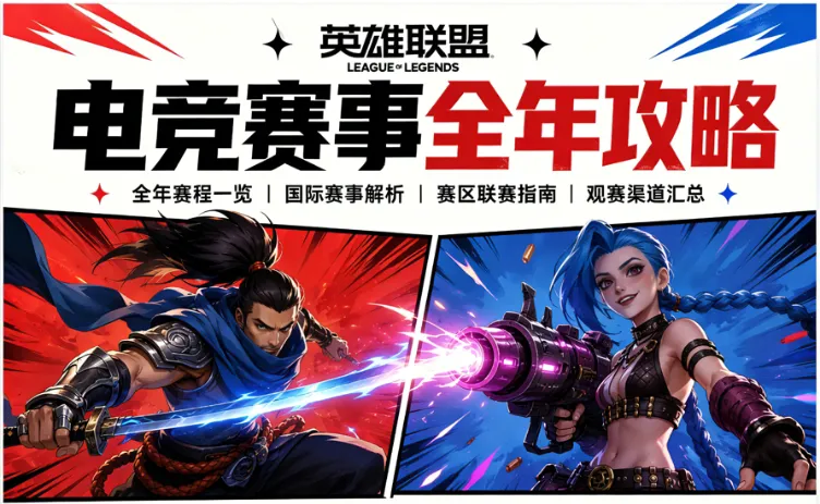 2026英雄联盟电竞全年赛事一览：MSI/S赛/五大联赛赛程、时间地点、奖金级别及直播渠道全攻略