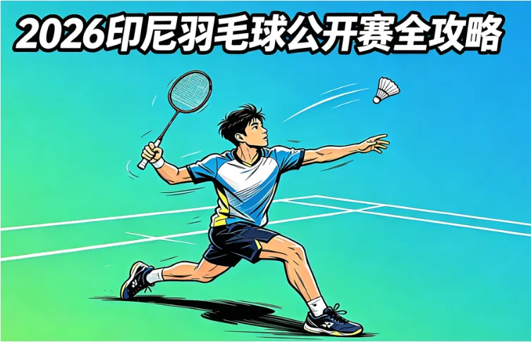2026印尼羽毛球公开赛全攻略：赛程时间、直播平台、门票、交通/住宿、奖金及夺冠热门