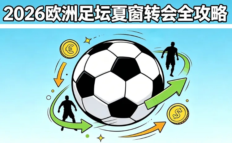 2026欧洲足坛夏窗转会全攻略：开启时间、豪门引援、转会传闻、官宣汇总与自由球员名单（持续更新）