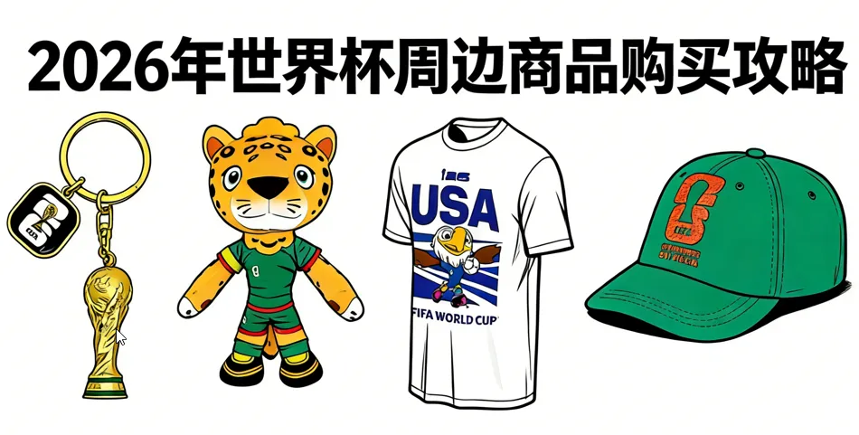 2026世界杯纪念品/球星卡/球衣/吉祥物/超值周边购买全攻略 - 官方、授权、小众渠道一次收齐！