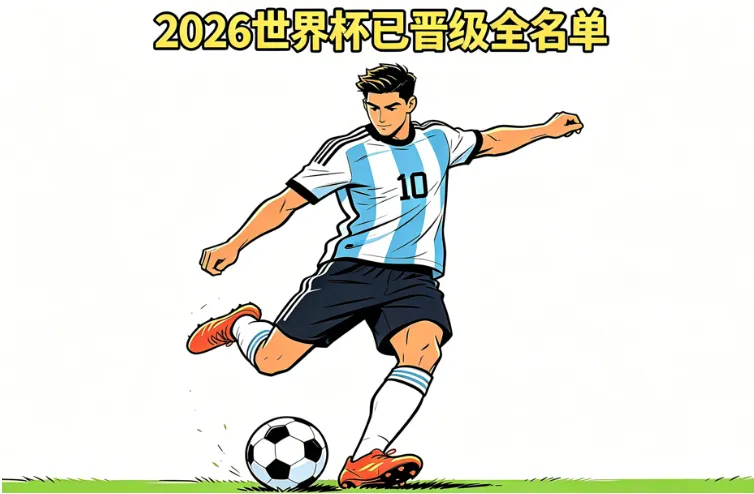2026世界杯已晋级全名单（实时更新）：亚洲2队创历史，这些强队爆冷出局太可惜！