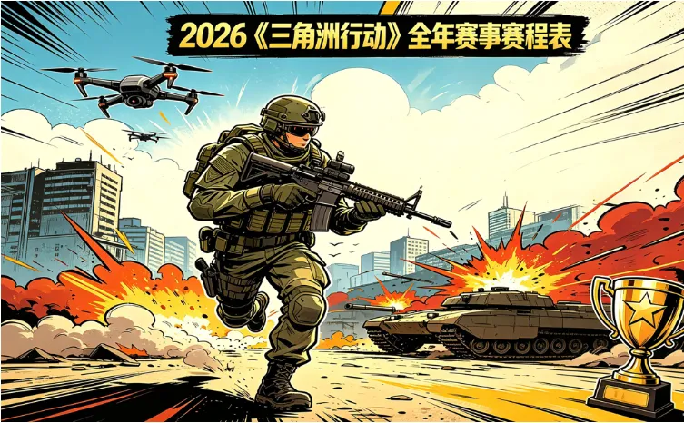 《三角洲行动》2026全年赛事赛程表：时间、地点、奖金、购票、直播与回放全攻略