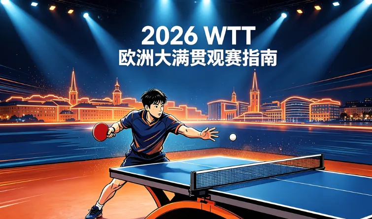 2026 WTT欧洲大满贯全攻略：赛程、签表、球星名单、直播、门票与瑞典观赛指南