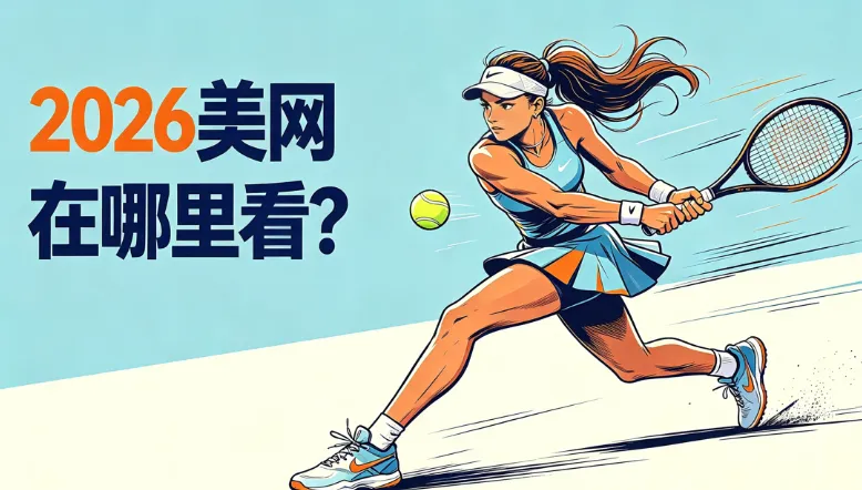 2026美网直播指南：免费/付费平台、中文/粤语/英文解说、4K与回放
