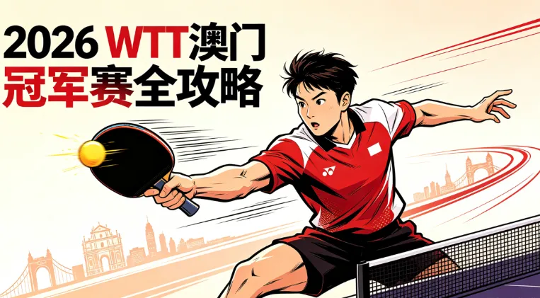 2026 WTT澳门冠军赛全攻略:赛程、球员名单、直播/回放、门票与现场观赛