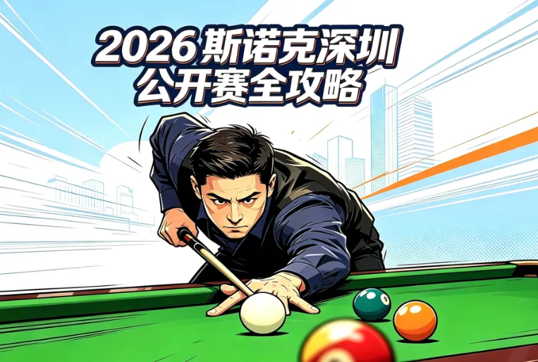 2026斯诺克深圳公开赛全攻略：赛程、签表、参赛阵容、直播、奖金、门票与观赛指南