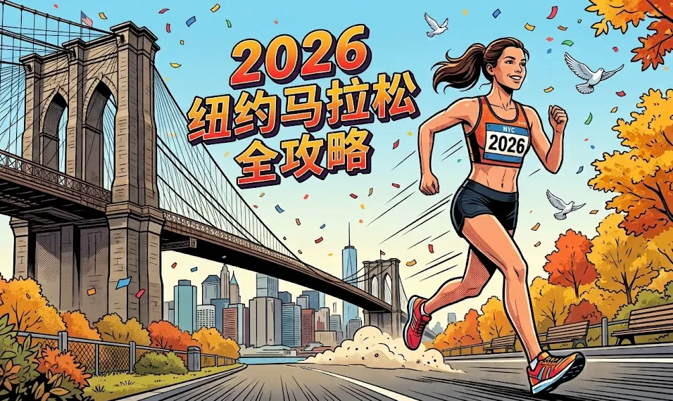 2026纽约马拉松全攻略：赛程、路线图、奖金、直播与成绩查询（附2027报名抽签指南）