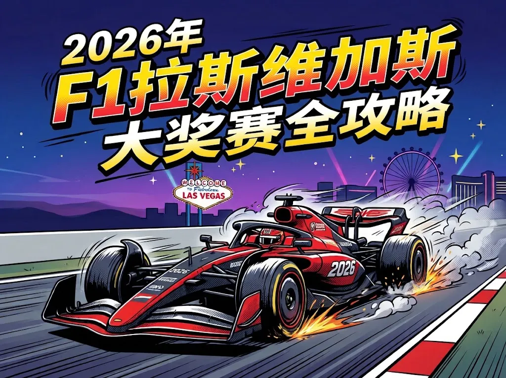 2026年F1拉斯维加斯大奖赛全攻略：赛程、赛道图、门票、最佳看台与观赛指南